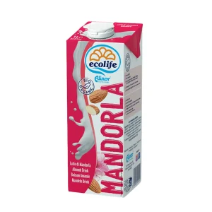 Alinor Ecolife Organic Almond Drink | Lactose-Free & Vegan Plant-Based Milk 1L