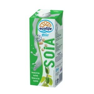 Alinor Ecolife Organic Soy Drink | High-Protein & Vegan Plant-Based Milk 1L