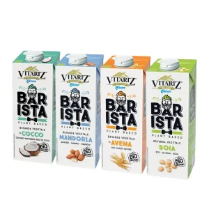 Alinor Vitariz Barista Plant-Based Milk Bundle | Oat, Almond, Soy & Coconut | Barista Collection (4 x 1L)